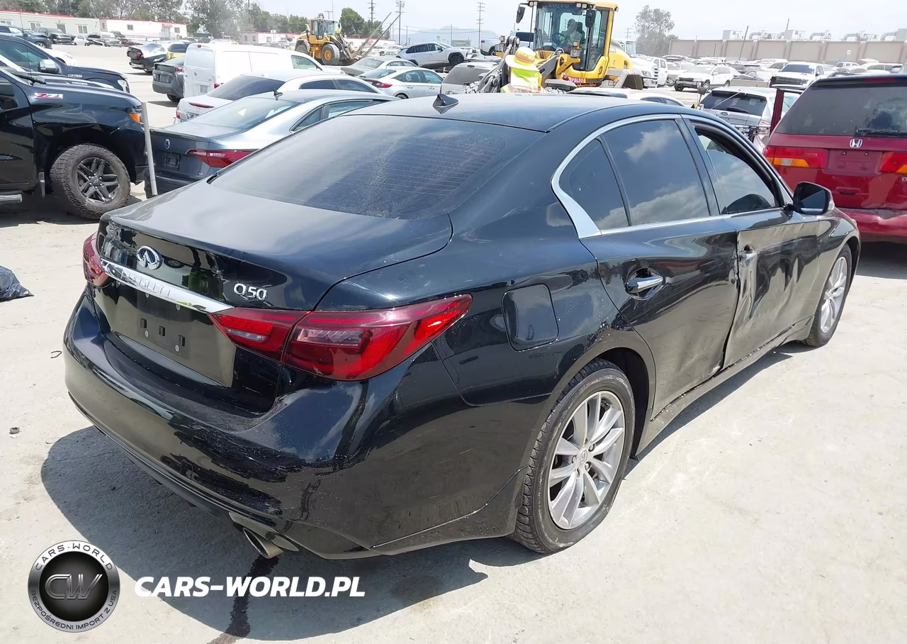 2021 Infiniti Q50 Pure VIN:JN1EV7AP8MM707148 - 4