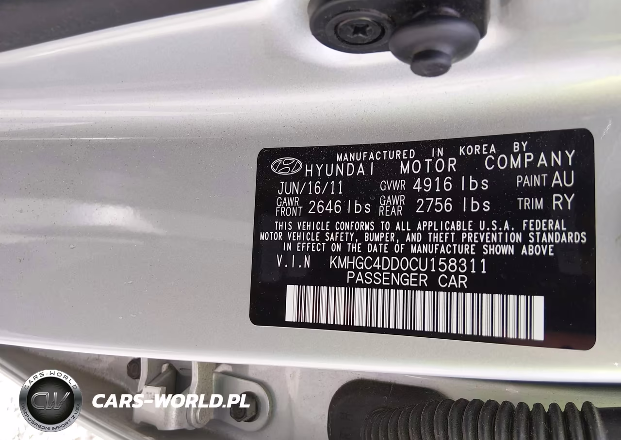 2012 Hyundai Genesis 3.8 VIN:KMHGC4DD0CU158311 - 9