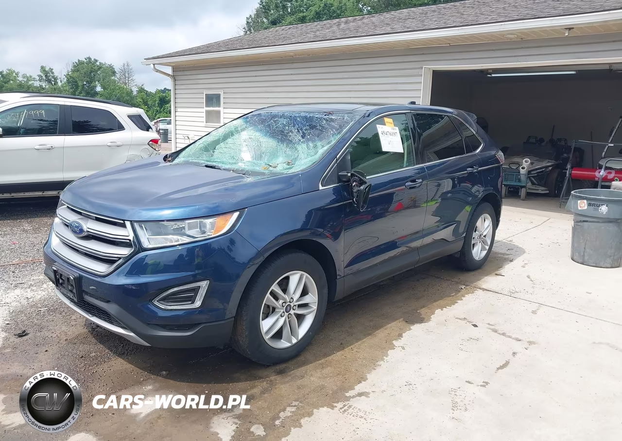 2017 Ford Edge Sel VIN:2FMPK4J90HBB35238 - 2