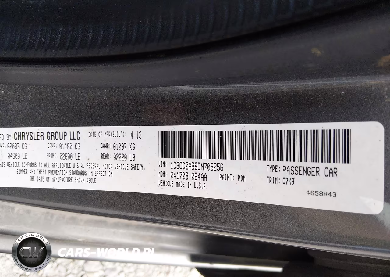 2013 Dodge Avenger Se VIN:1C3CDZAB8DN708256 - 9