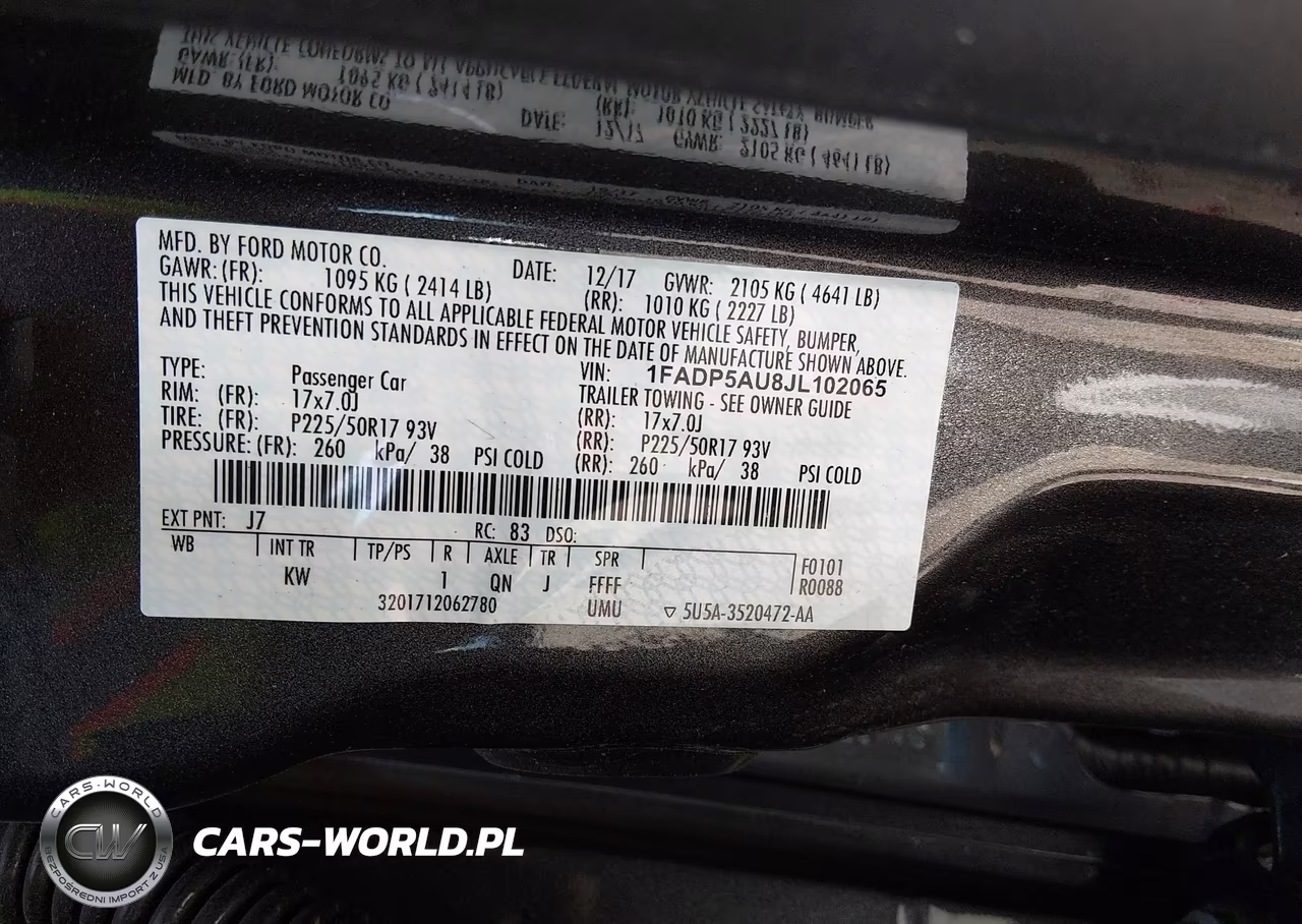 2018 Ford C-Max Hybrid Se VIN:1FADP5AU8JL102065 - 9