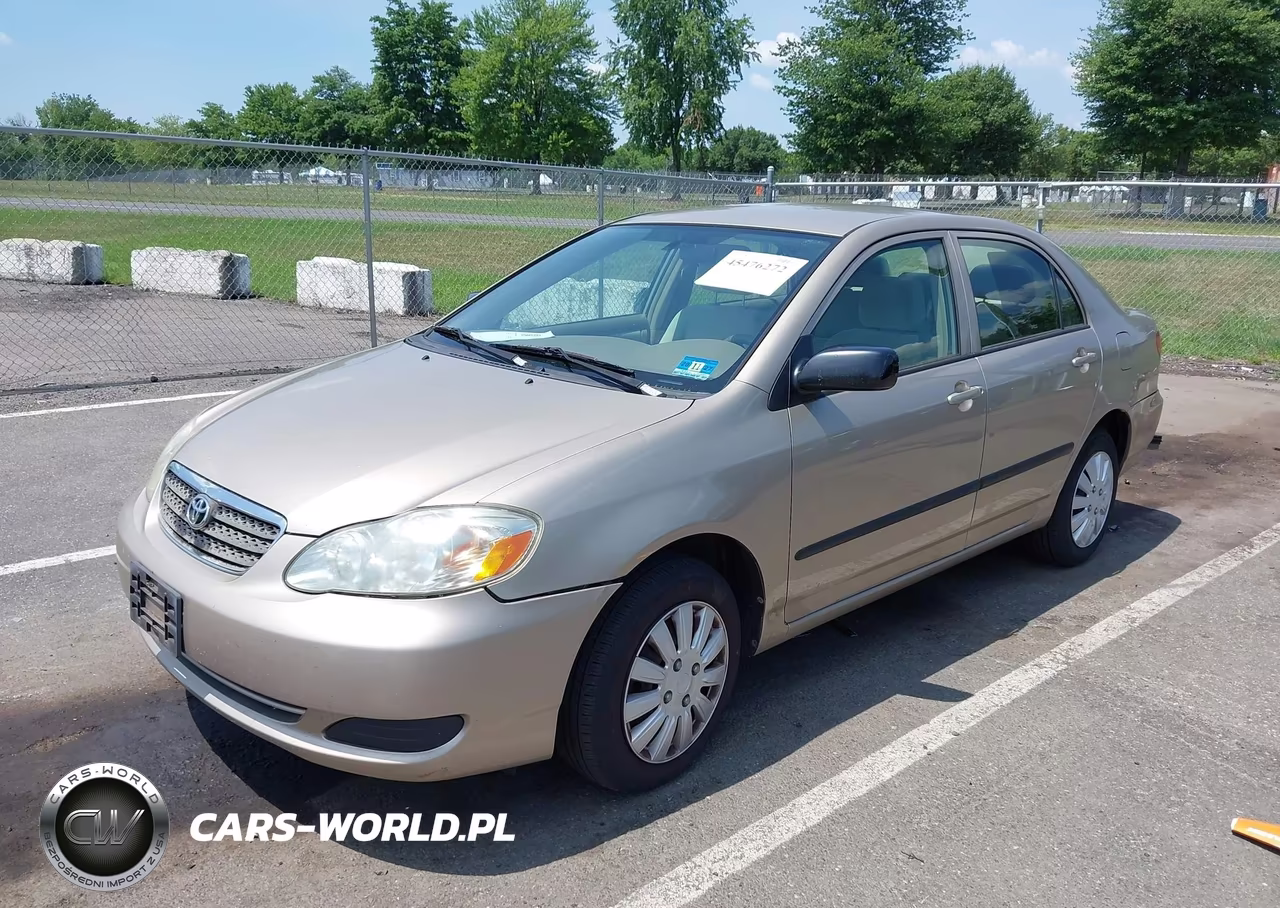 2008 Toyota Corolla Ce VIN:2T1BR32E58C869283 - 2