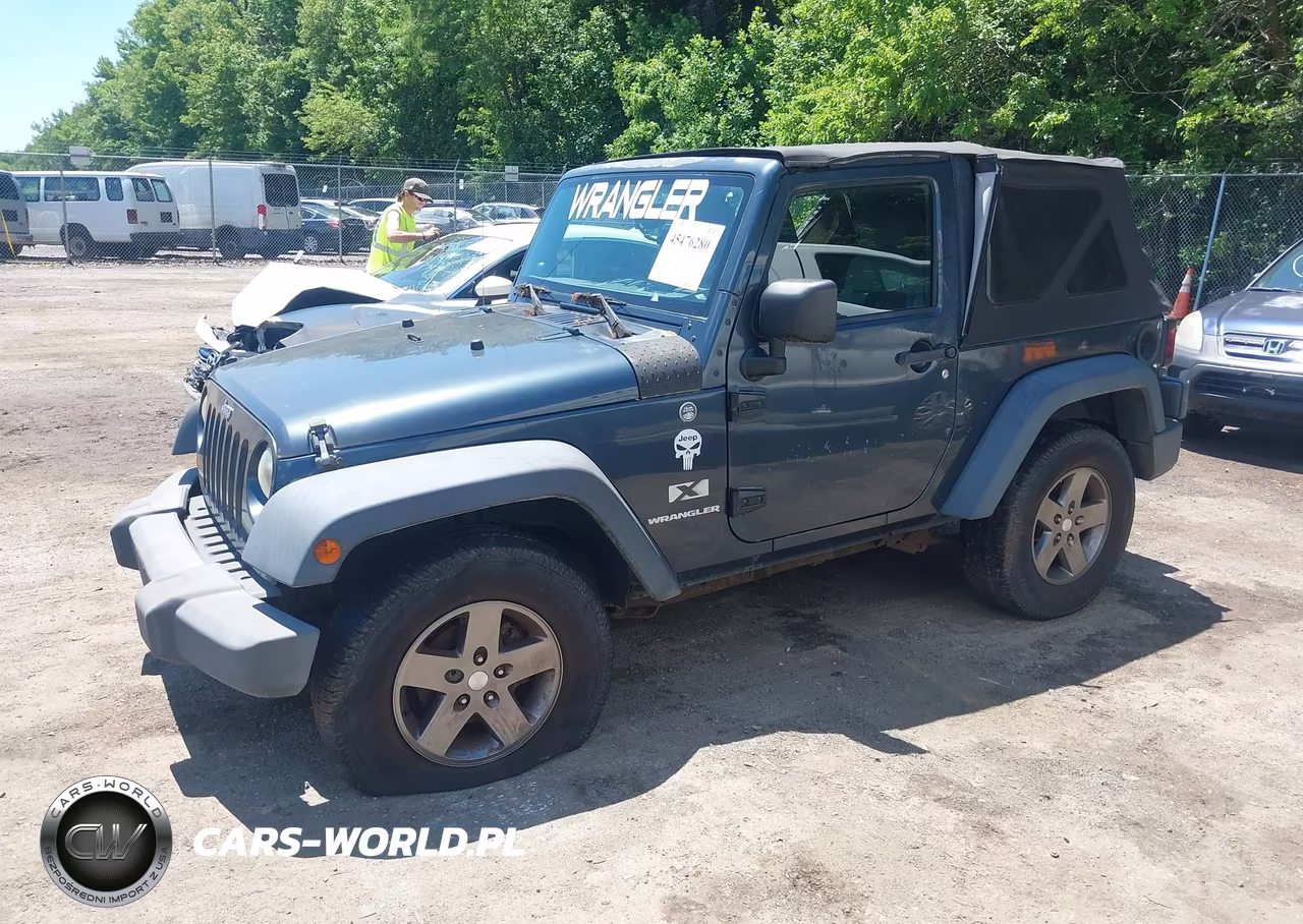 2008 Jeep Wrangler X VIN:1J4FA24128L575906 - 2