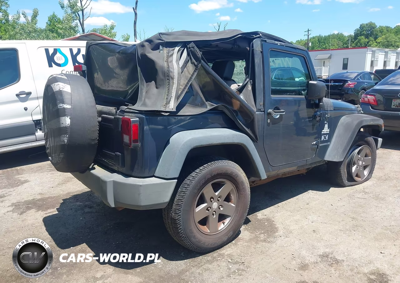 2008 Jeep Wrangler X VIN:1J4FA24128L575906 - 4