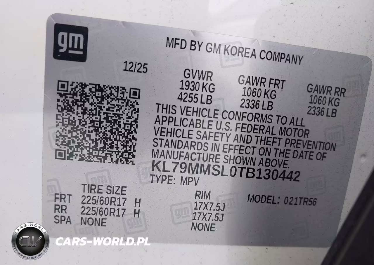 2026 Chevrolet Trailblazer Fwd Ls VIN:KL79MMSL0TB130442 - 9