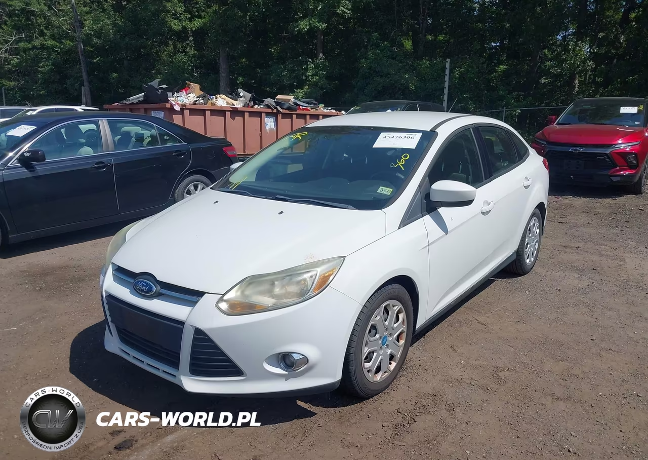 2012 Ford Focus Se VIN:1FAHP3F26CL169781 - 2