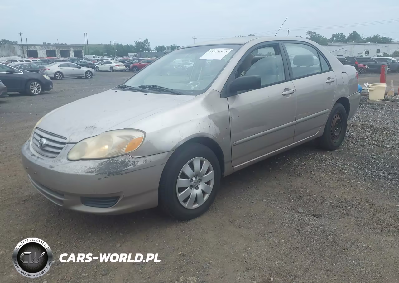 2003 Toyota Corolla Le VIN:2T1BR32E43C137963 - 2