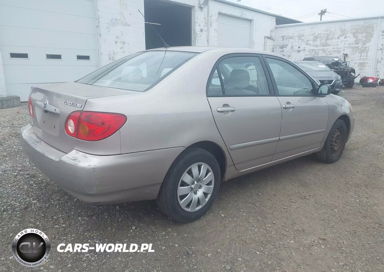 2003 Toyota Corolla Le VIN:2T1BR32E43C137963 - 4