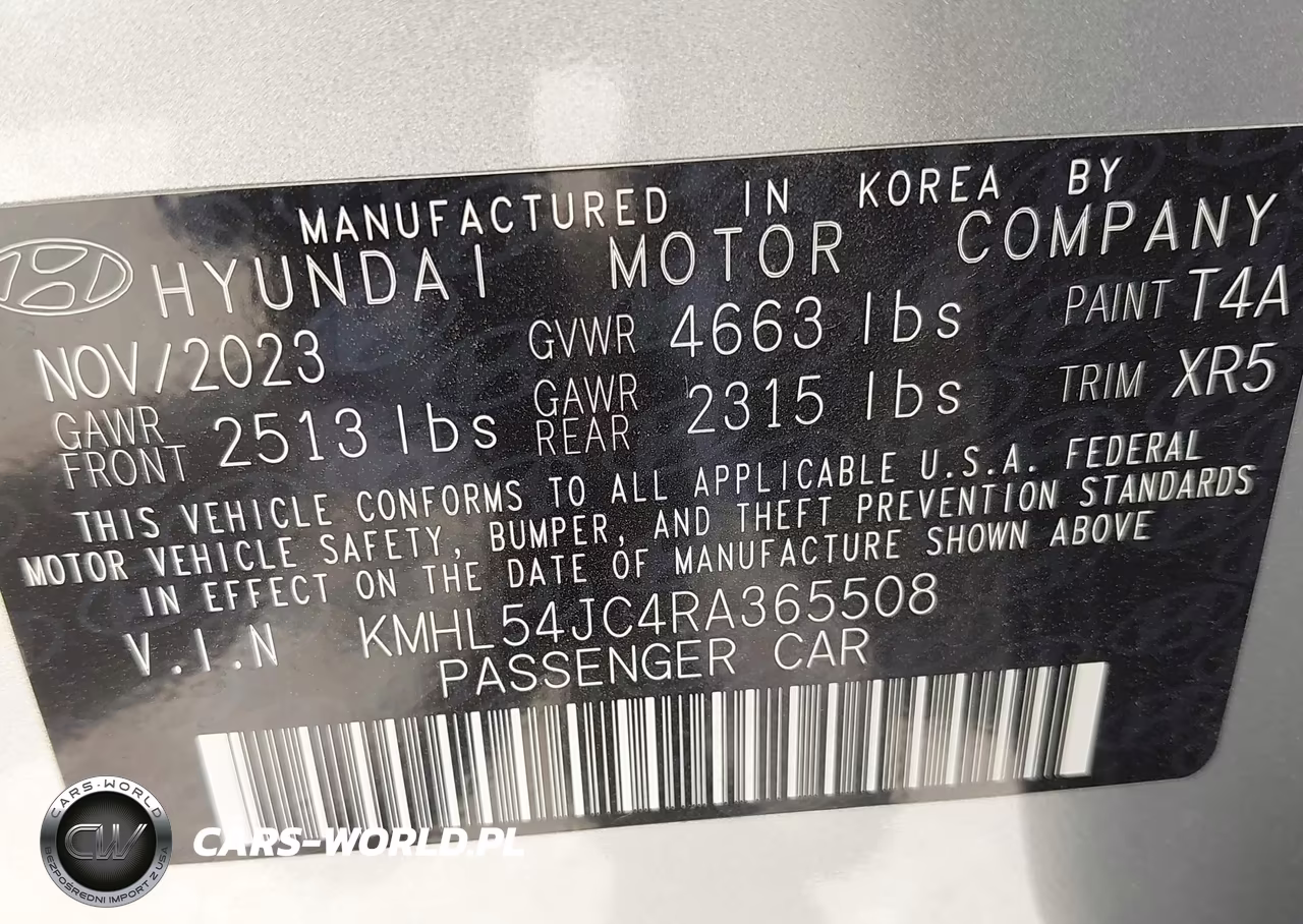 2024 Hyundai Sonata N Line VIN:KMHL54JC4RA365508 - 11