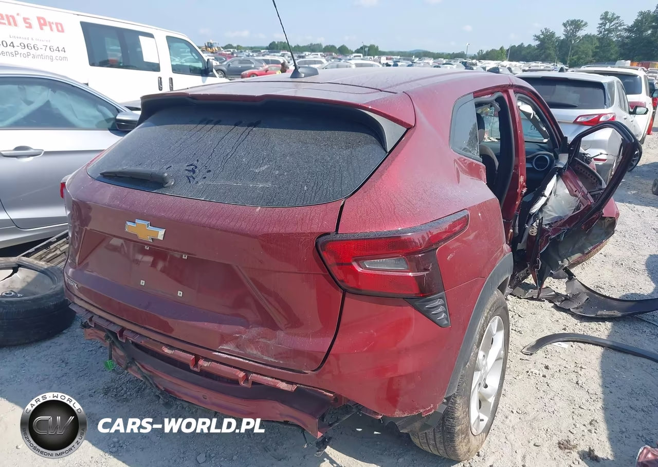 2025 Chevrolet Trax Fwd Ls VIN:KL77LFEP7SC009971 - 4