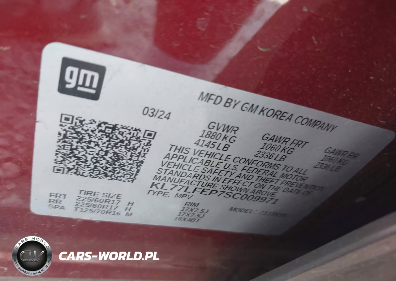 2025 Chevrolet Trax Fwd Ls VIN:KL77LFEP7SC009971 - 9