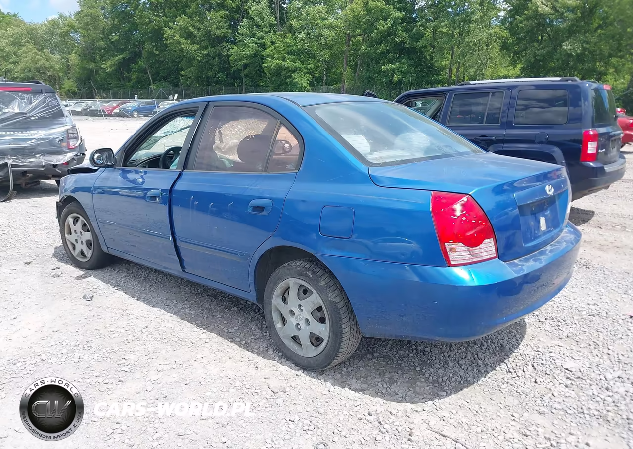 2006 Hyundai Elantra Gls-Limited VIN:KMHDN46D76U334155 - 3