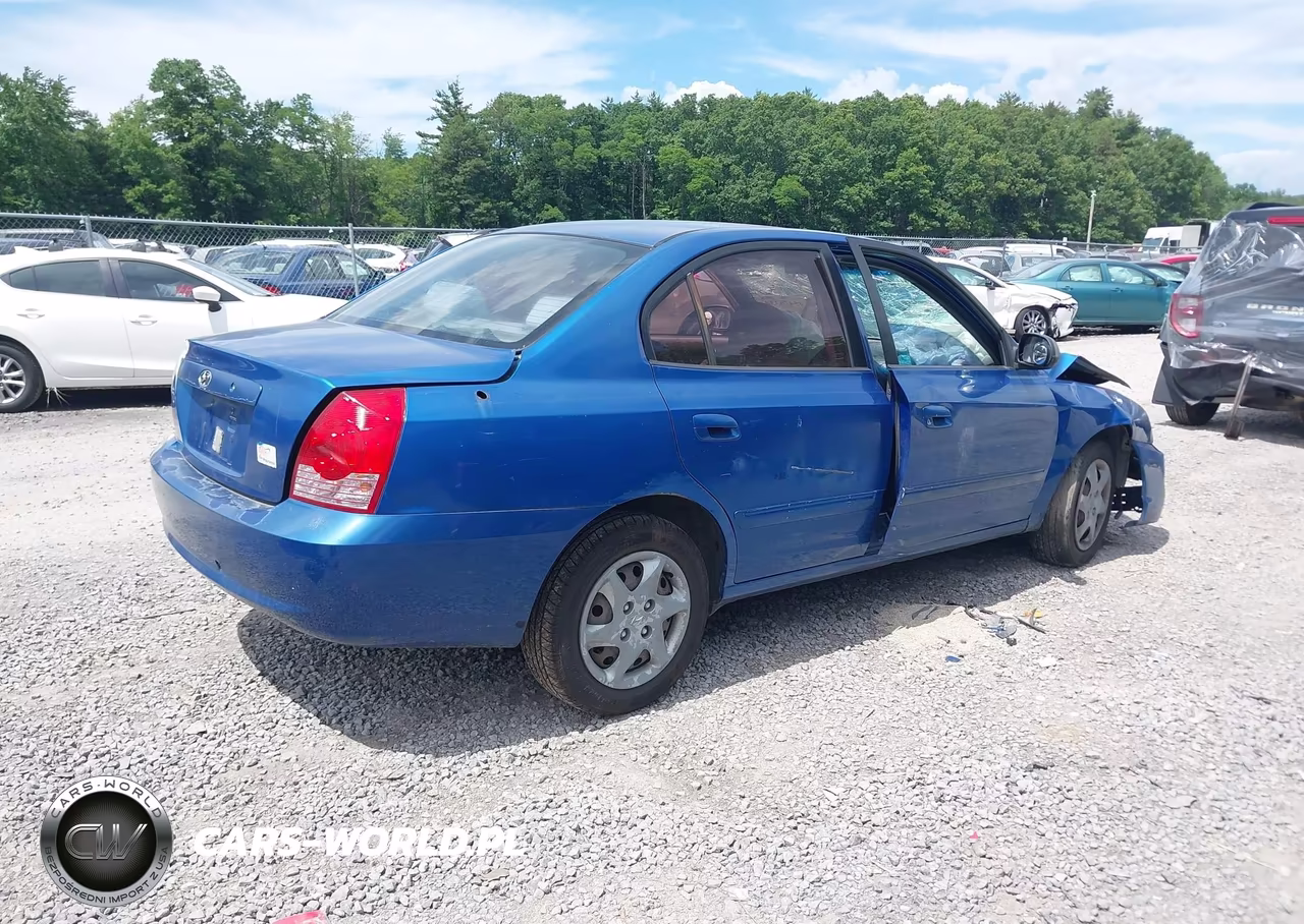2006 Hyundai Elantra Gls-Limited VIN:KMHDN46D76U334155 - 4