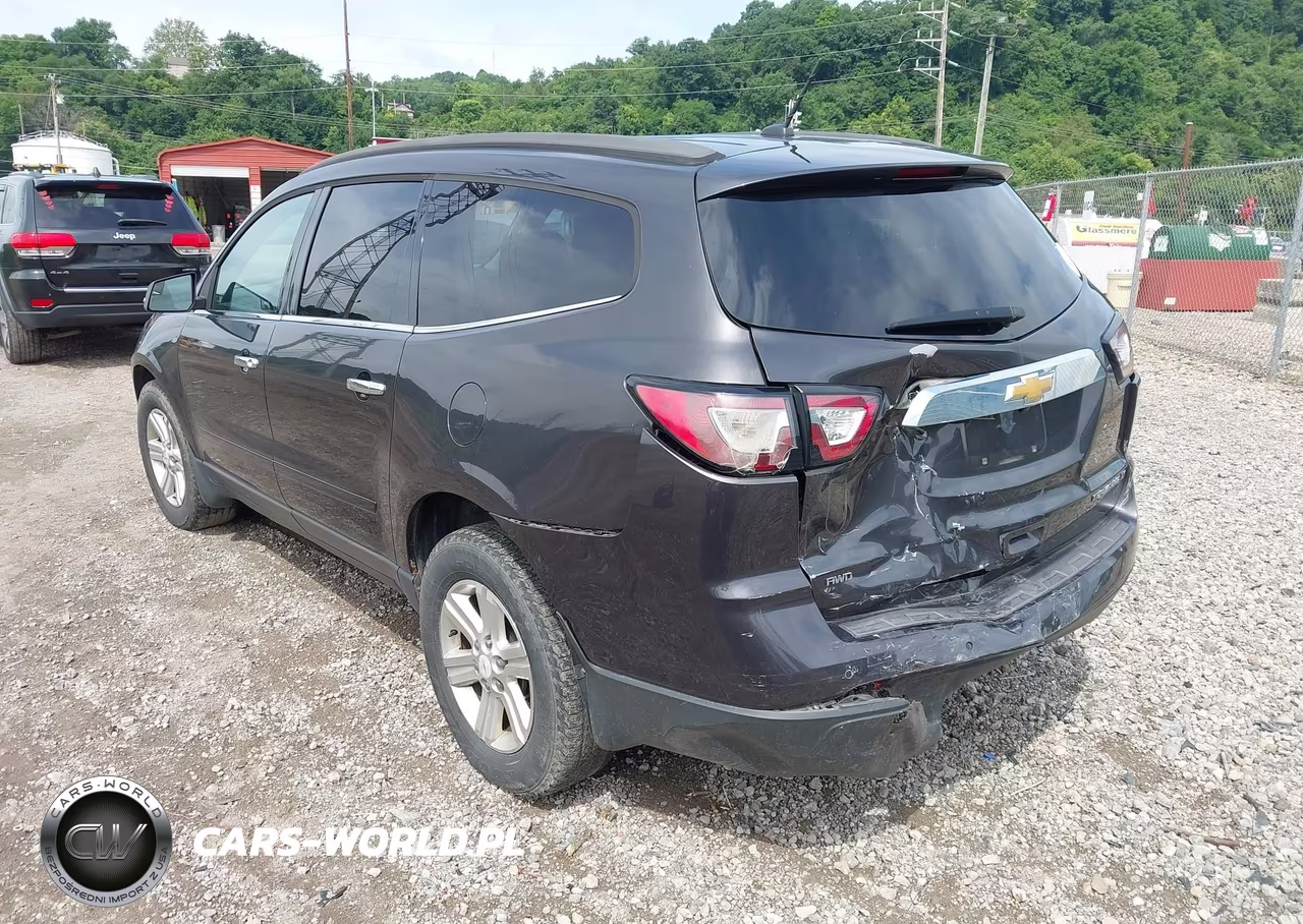 2013 Chevrolet Traverse Lt VIN:1GNKVJKD1DJ265307 - 3