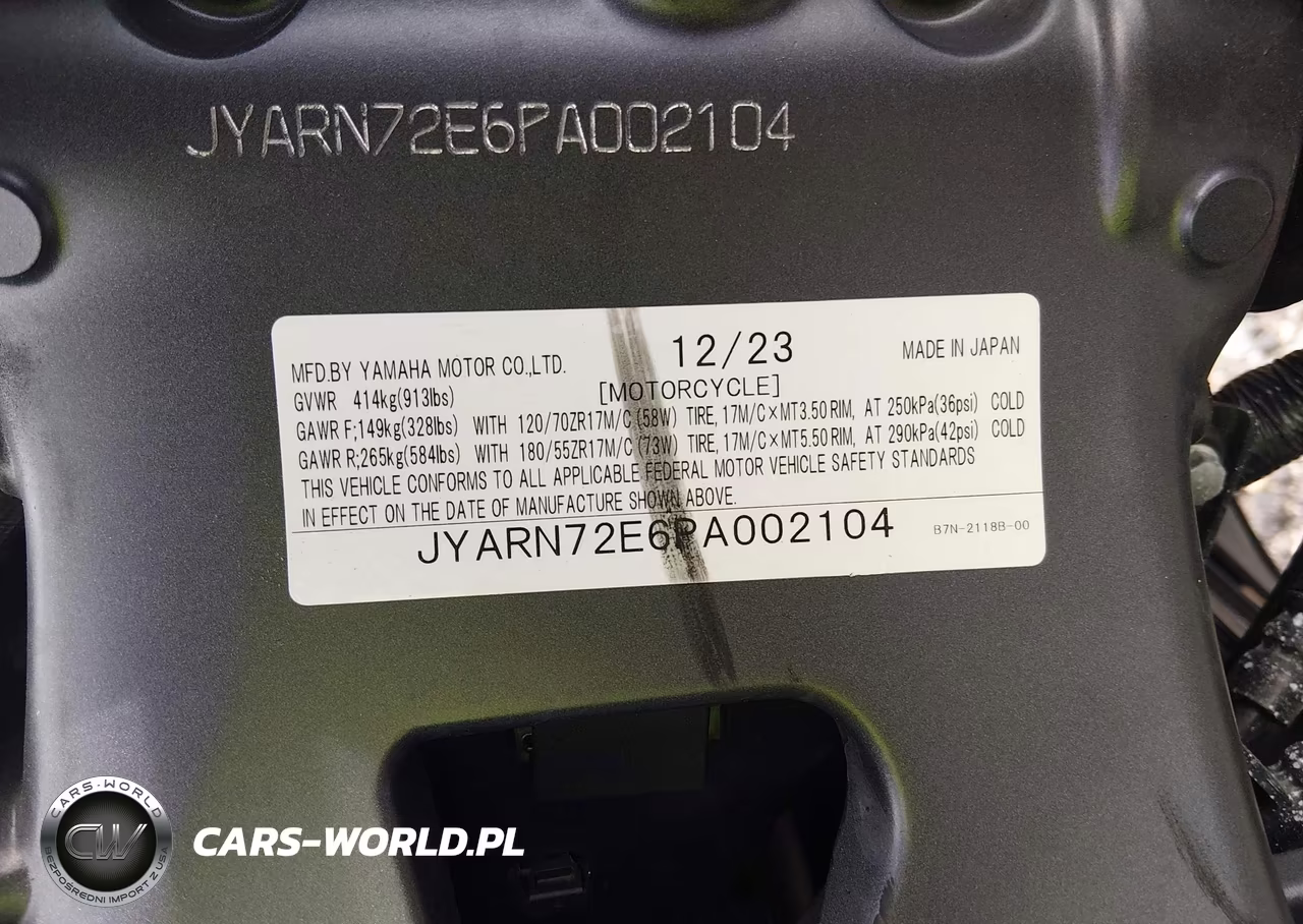 2023 Yamaha Mt09 D VIN:JYARN72E6PA002104 - 10