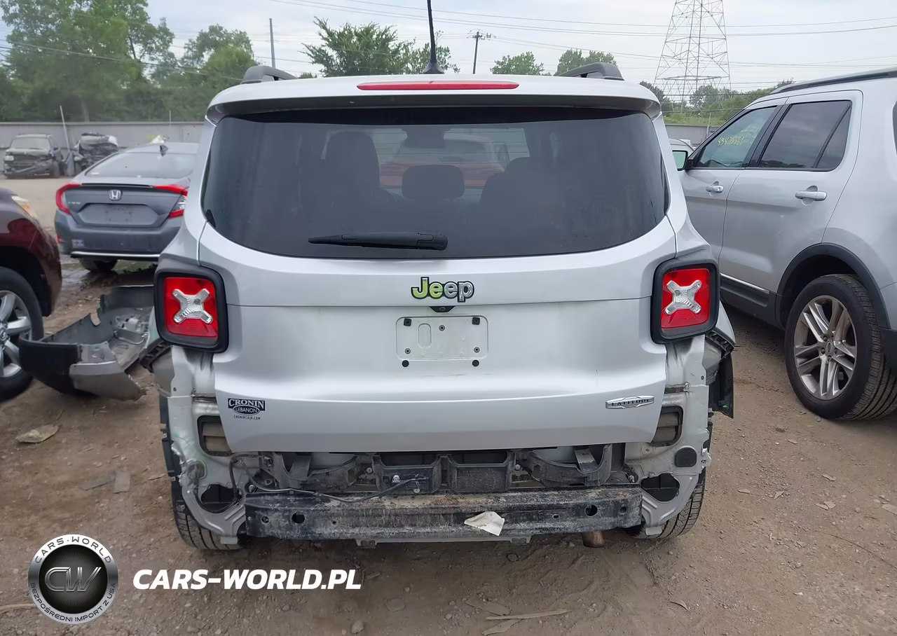 2017 Jeep Renegade Latitude Fwd VIN:ZACCJABB5HPF51447 - 17