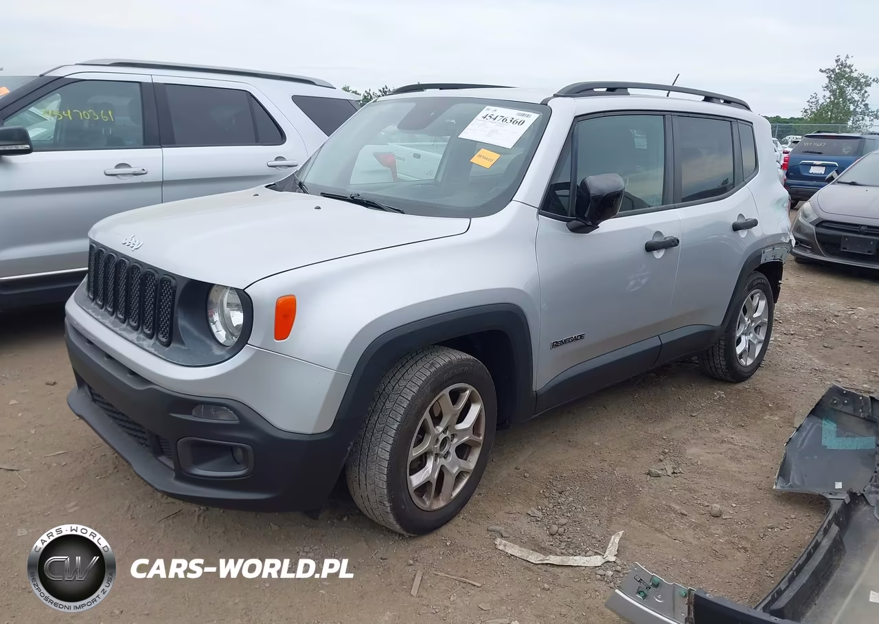 2017 Jeep Renegade Latitude Fwd VIN:ZACCJABB5HPF51447 - 2