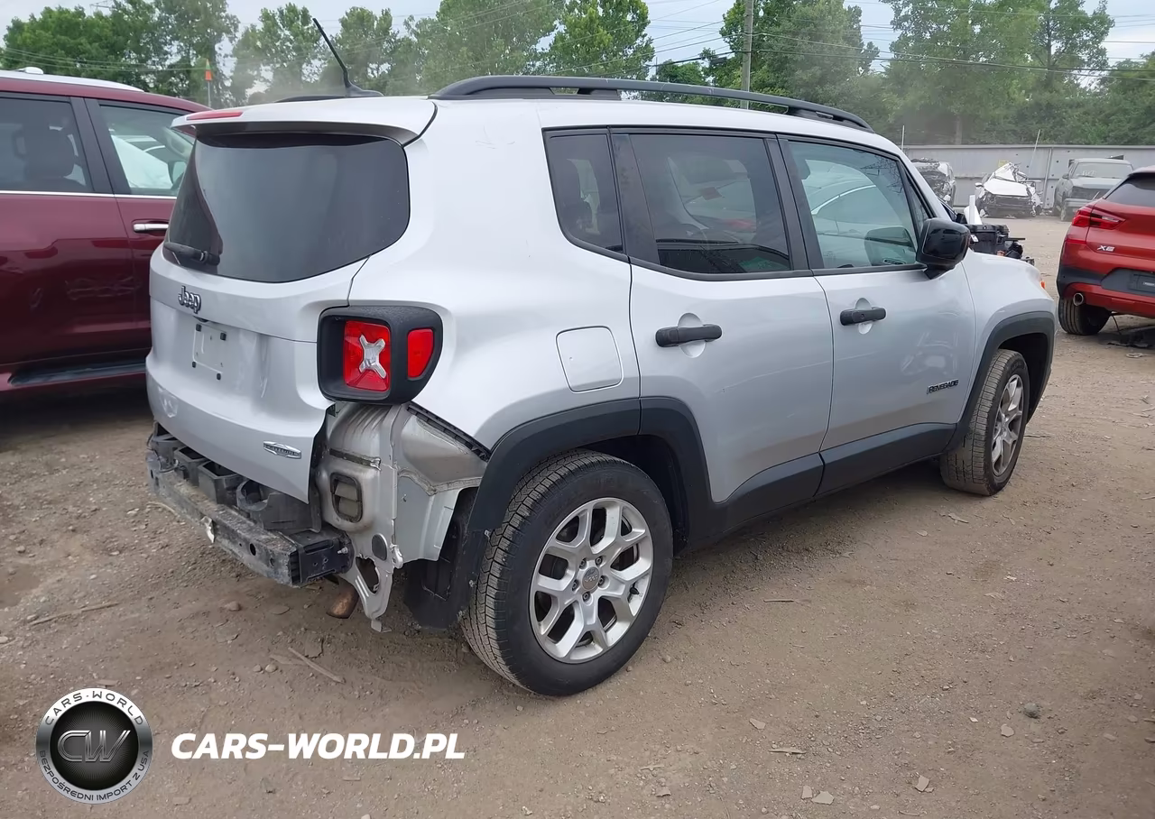 2017 Jeep Renegade Latitude Fwd VIN:ZACCJABB5HPF51447 - 4