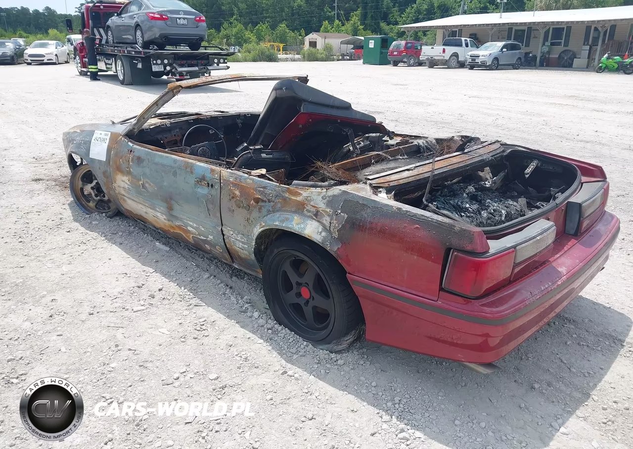1992 Ford Mustang Lx VIN:1FACP44M0NF124163 - 3