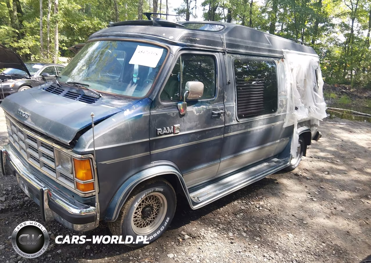 1988 Dodge Ram Van B250 VIN:2B6HB23Y3JK134712 - 2