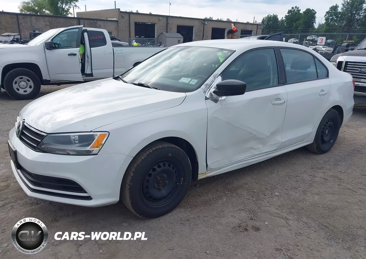 2015 Volkswagen Jetta 2.0L S VIN:3VW2K7AJ8FM311407 - 2