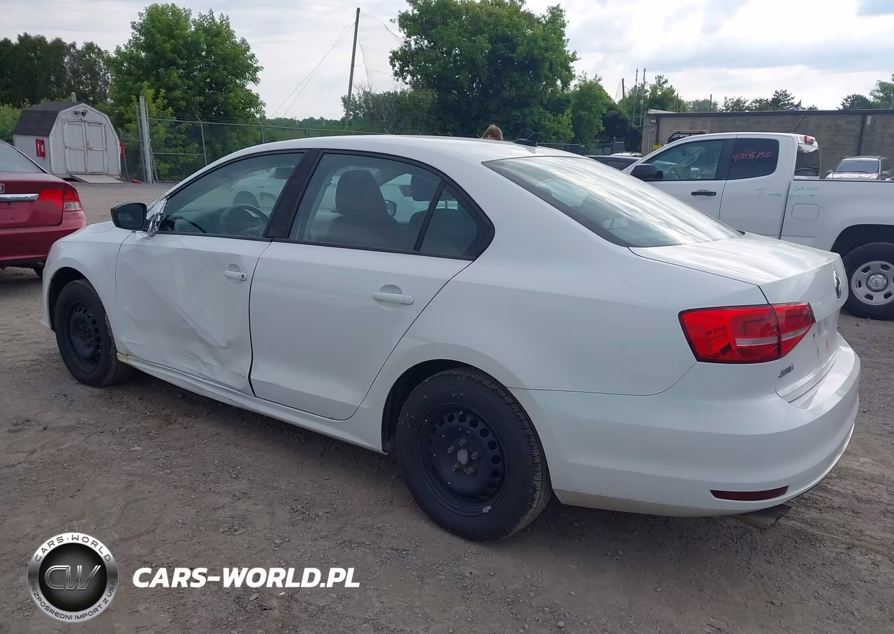 2015 Volkswagen Jetta 2.0L S VIN:3VW2K7AJ8FM311407 - 3