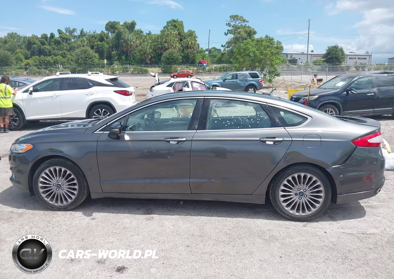 2015 Ford Fusion Titanium VIN:3FA6P0K91FR227486 - 14