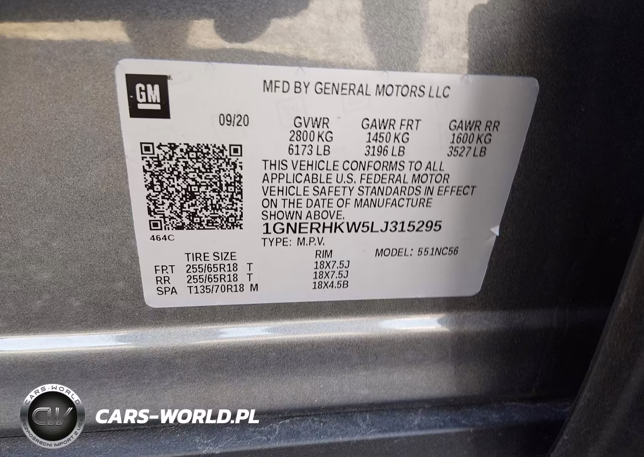 2020 Chevrolet Traverse Fwd Lt Leather VIN:1GNERHKW5LJ315295 - 9