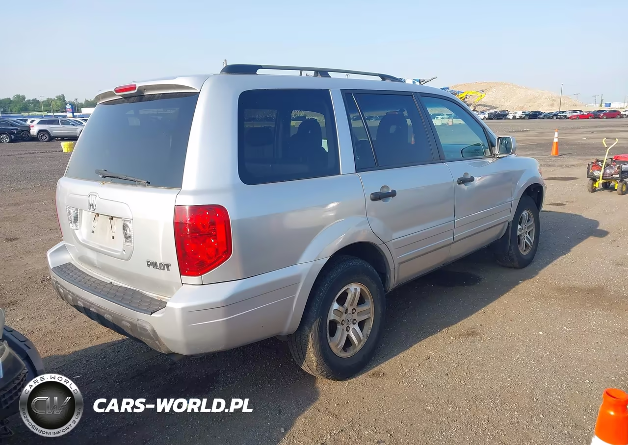2004 Honda Pilot Ex-L VIN:2HKYF18794H597134 - 4
