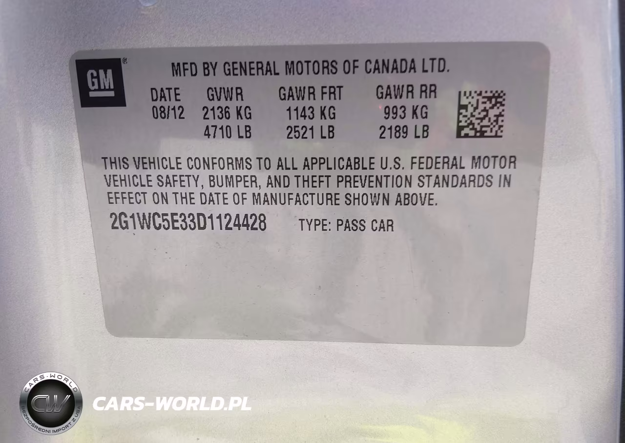 2013 Chevrolet Impala Ltz VIN:2G1WC5E33D1124428 - 9