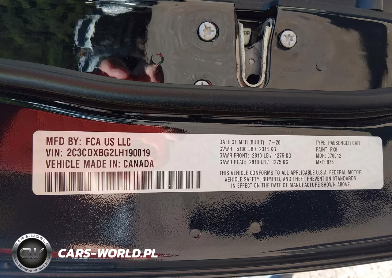 2020 Dodge Charger Sxt Rwd VIN:2C3CDXBG2LH190019 - 9