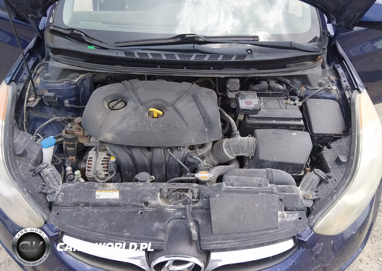 2012 Hyundai Elantra Gls VIN:5NPDH4AE4CH108852 - 10