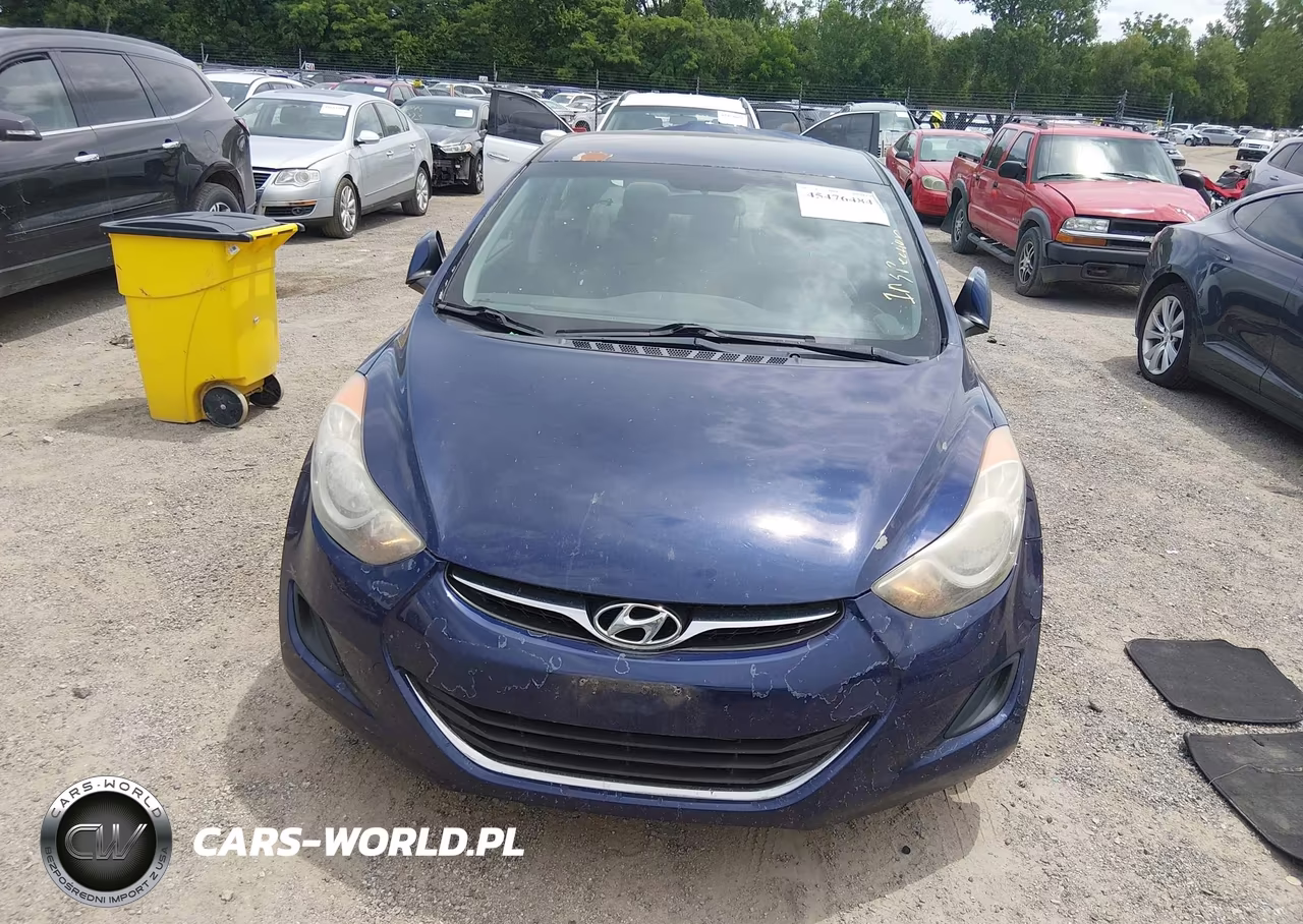 2012 Hyundai Elantra Gls VIN:5NPDH4AE4CH108852 - 11