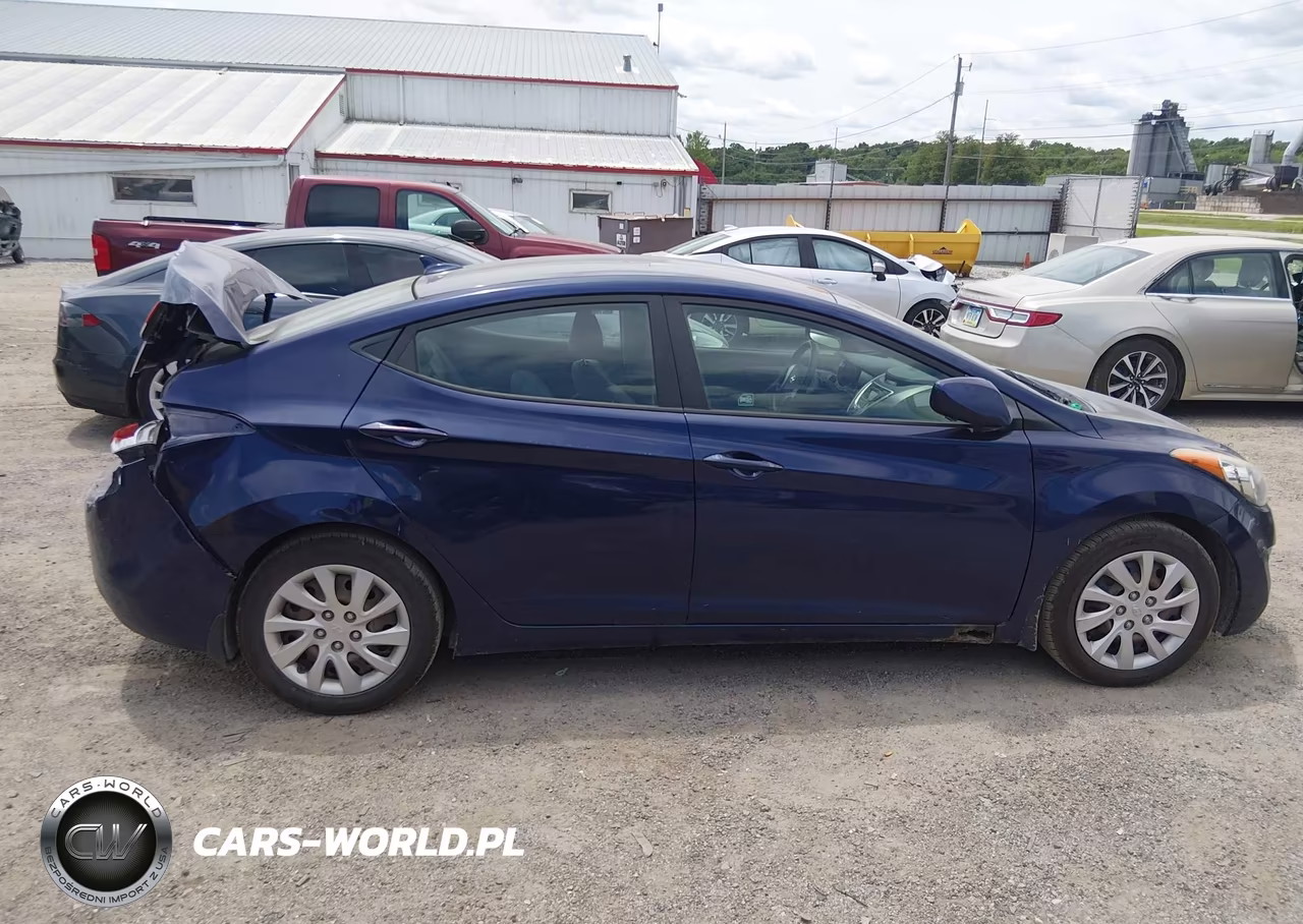 2012 Hyundai Elantra Gls VIN:5NPDH4AE4CH108852 - 12