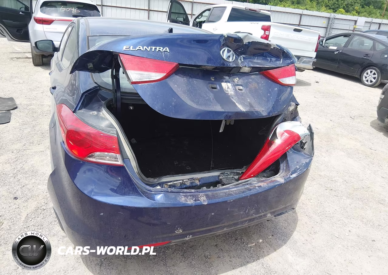 2012 Hyundai Elantra Gls VIN:5NPDH4AE4CH108852 - 6