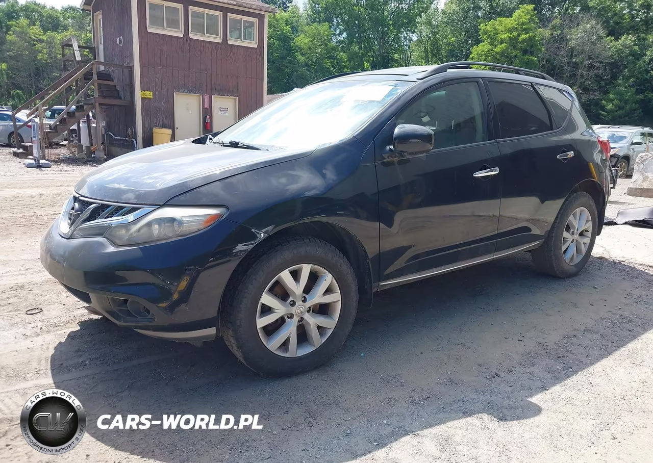 2012 Nissan Murano Sv VIN:JN8AZ1MW9CW211198 - 2