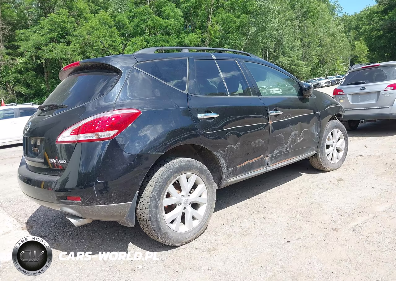 2012 Nissan Murano Sv VIN:JN8AZ1MW9CW211198 - 4