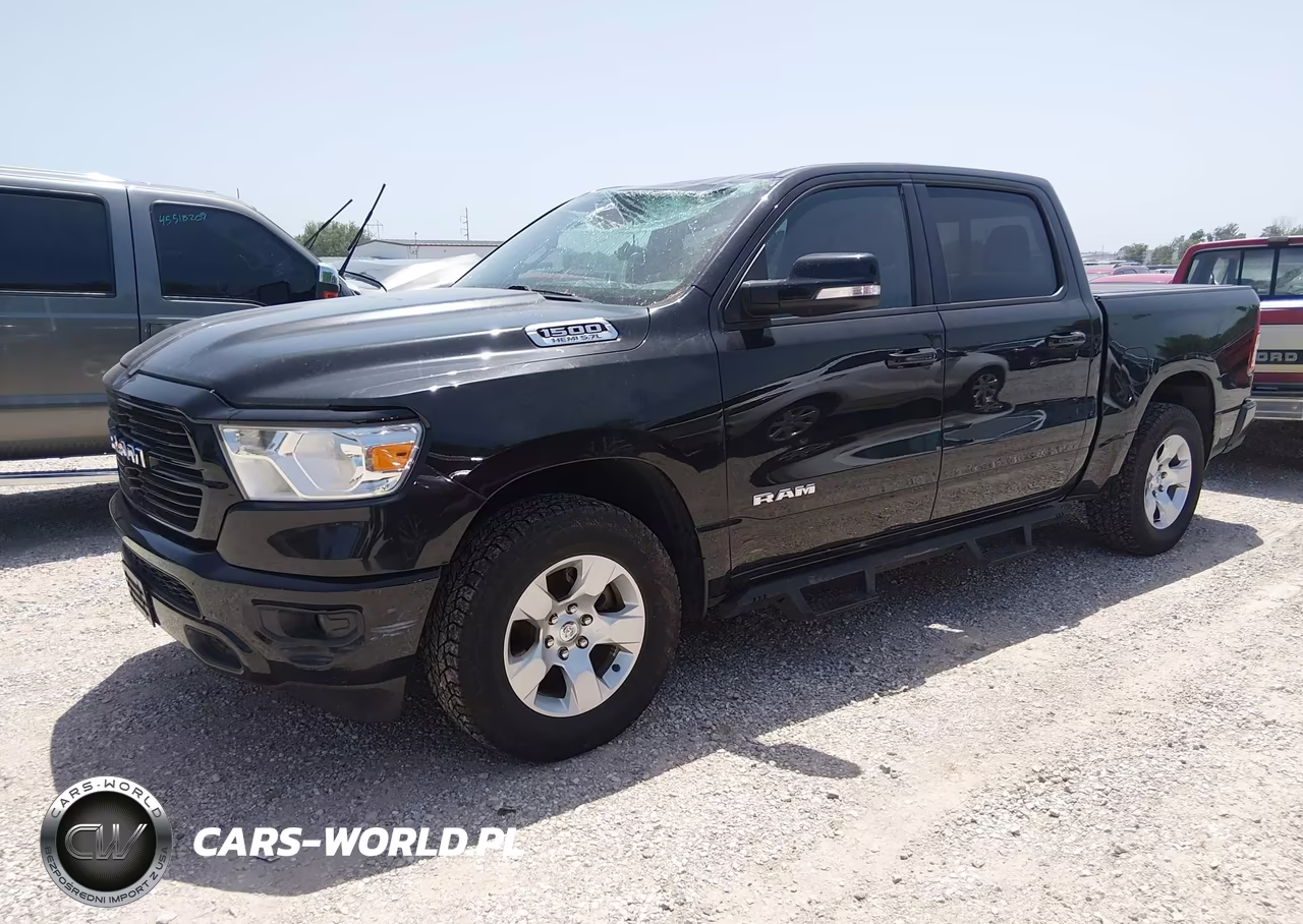 2019 Ram 1500 Big Horn-Lone Star 4X4 5'7 Box VIN:1C6SRFFT6KN533034 - 2