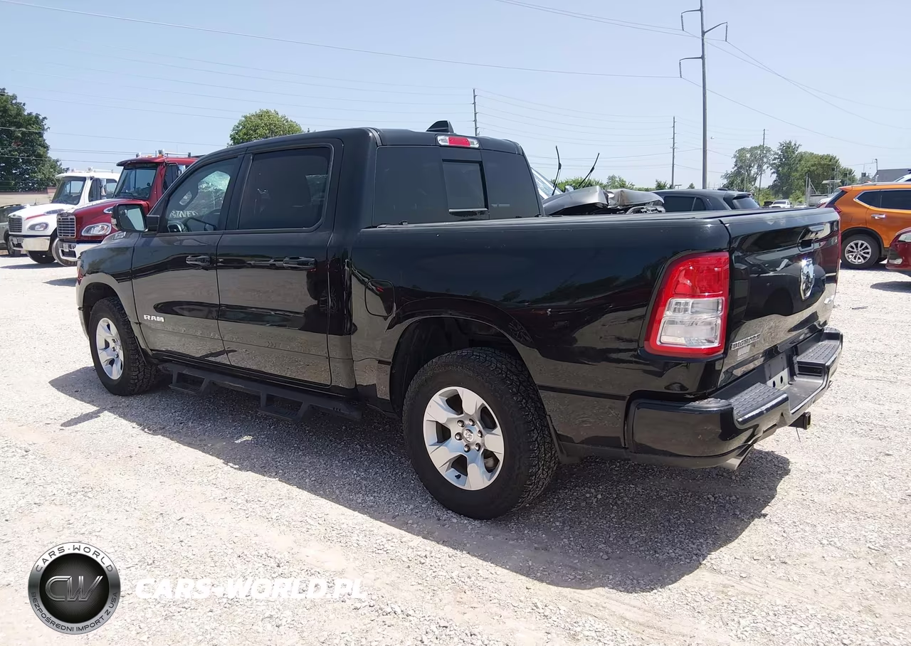 2019 Ram 1500 Big Horn-Lone Star 4X4 5'7 Box VIN:1C6SRFFT6KN533034 - 3