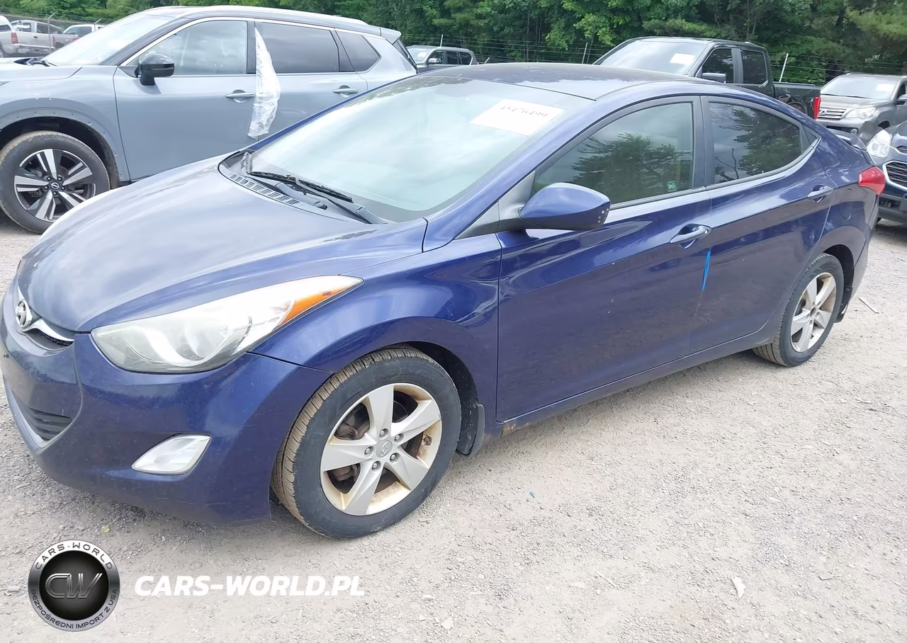 2013 Hyundai Elantra Gls VIN:5NPDH4AE1DH293301 - 2