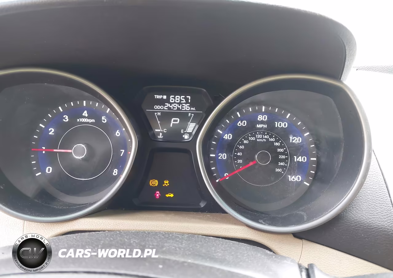 2013 Hyundai Elantra Gls VIN:5NPDH4AE1DH293301 - 7
