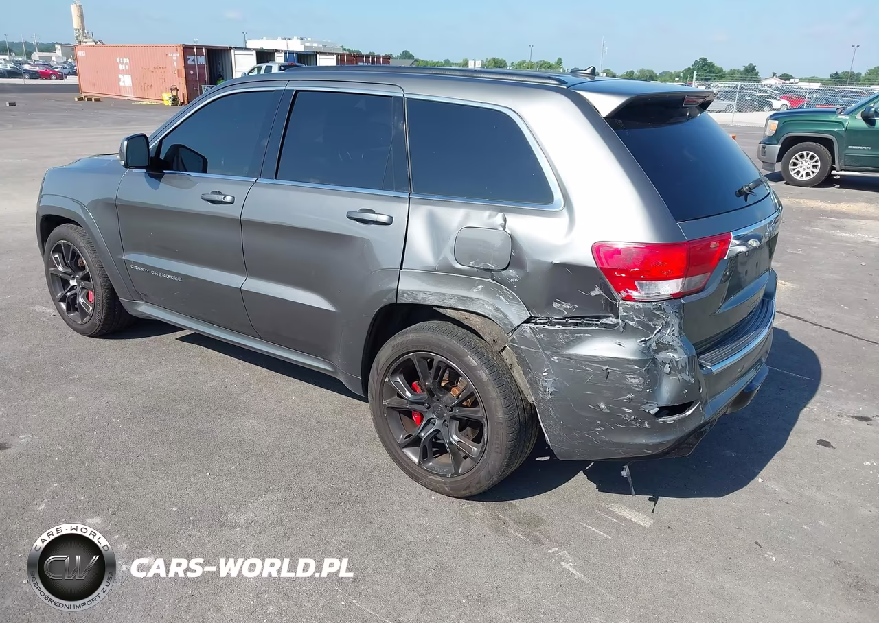 2012 Jeep Grand Cherokee Srt8 VIN:1C4RJFDJ9CC304912 - 3