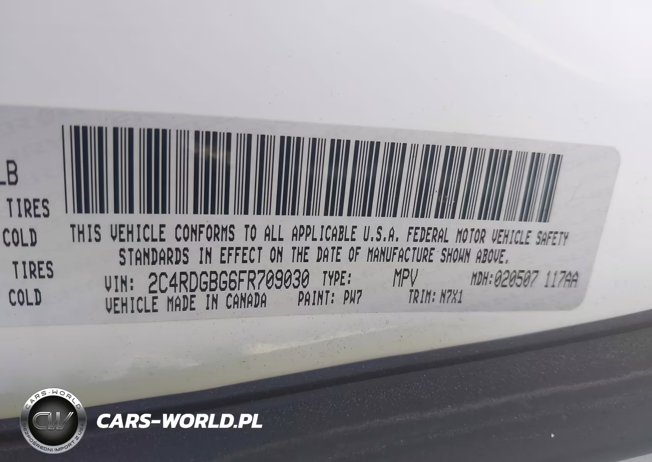 2015 Dodge Grand Caravan Se Plus VIN:2C4RDGBG6FR709030 - 9