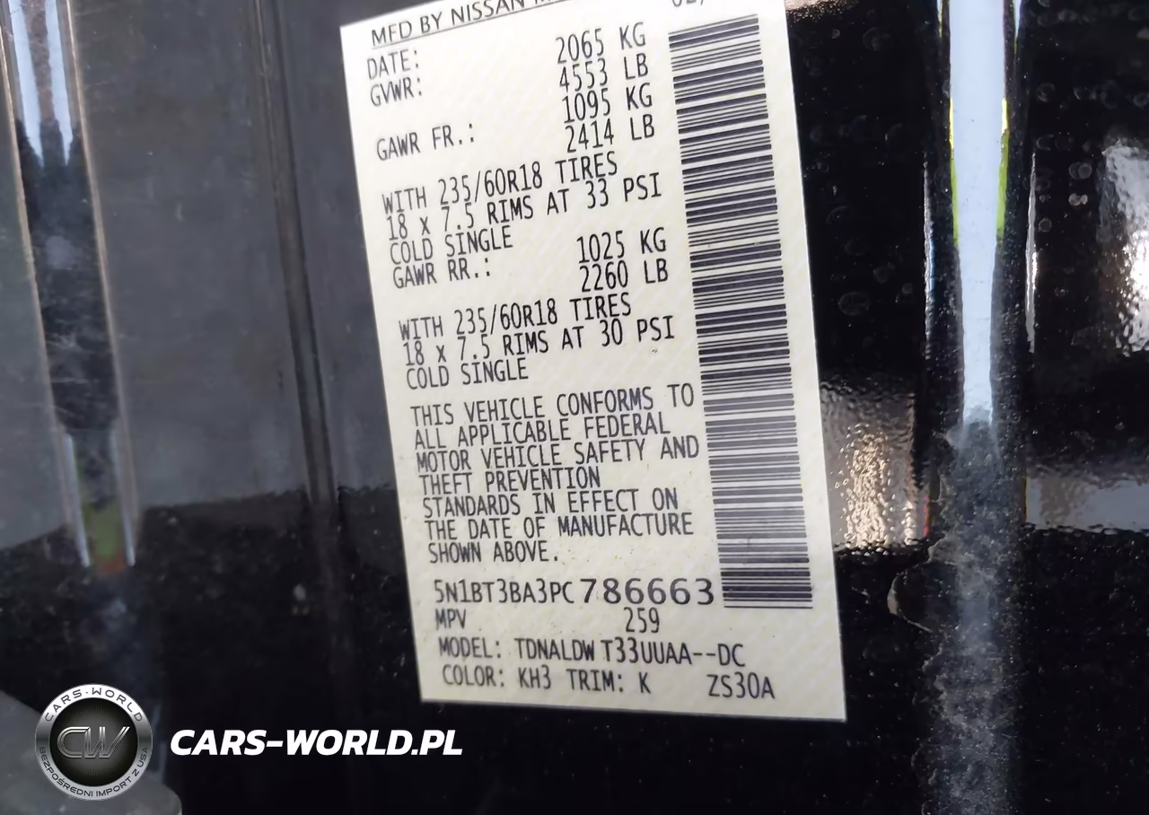 2023 Nissan Rogue Sv Fwd VIN:5N1BT3BA3PC786663 - 9