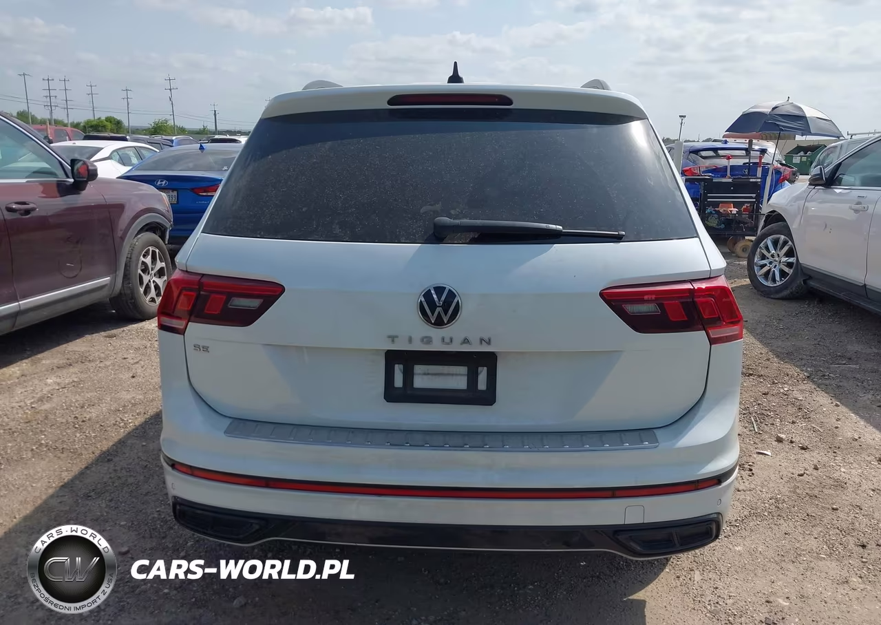 2022 Volkswagen Tiguan 2.0T Se R-Line Black VIN:3VVCB7AX3NM059173 - 17