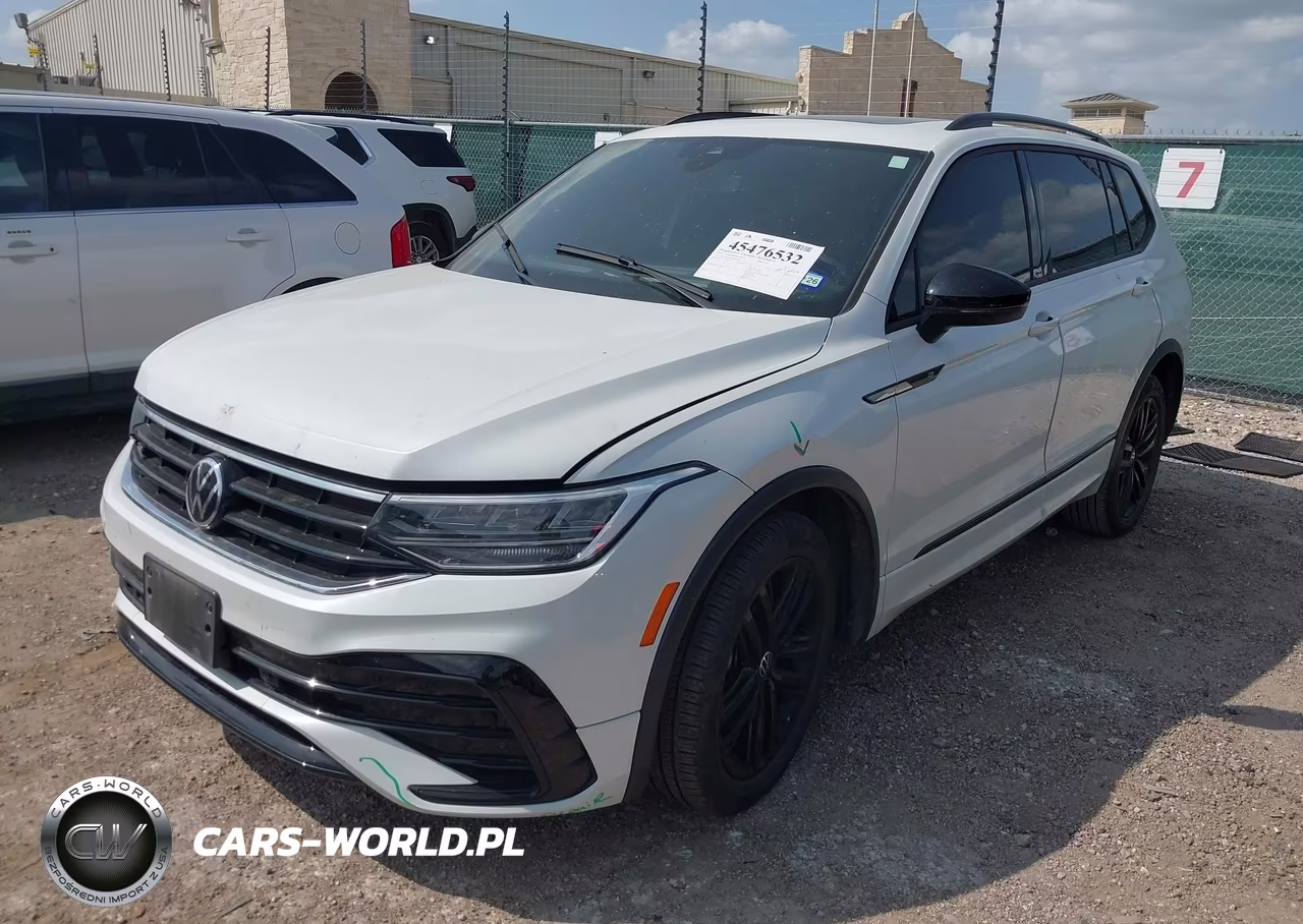 2022 Volkswagen Tiguan 2.0T Se R-Line Black VIN:3VVCB7AX3NM059173 - 2