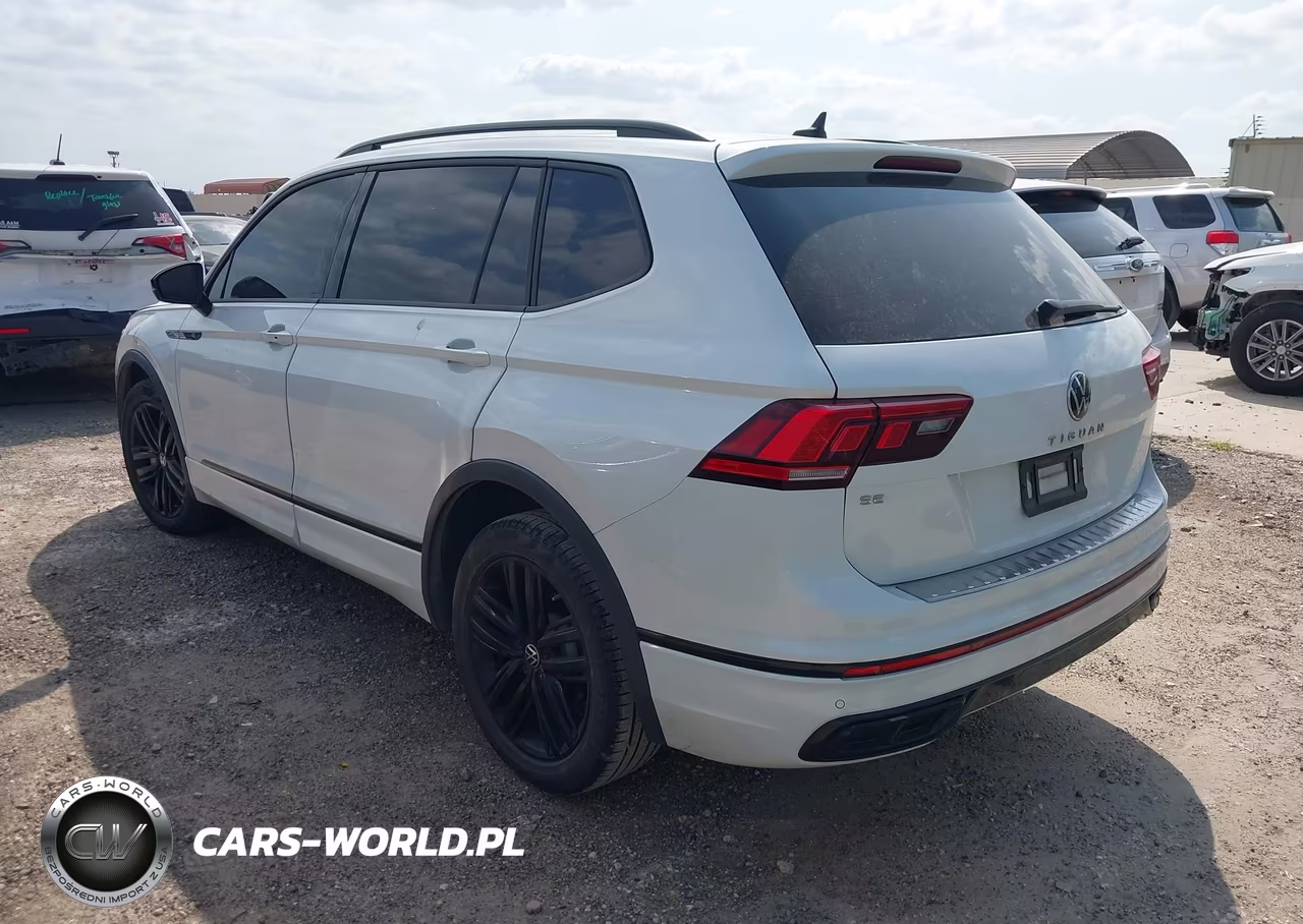 2022 Volkswagen Tiguan 2.0T Se R-Line Black VIN:3VVCB7AX3NM059173 - 3