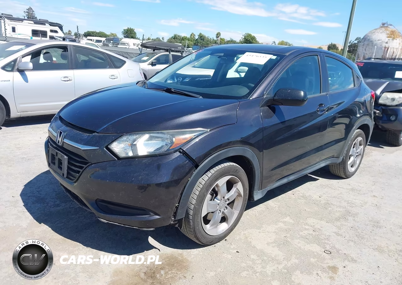 2018 Honda Hr-V Lx VIN:3CZRU6H37JG715250 - 2