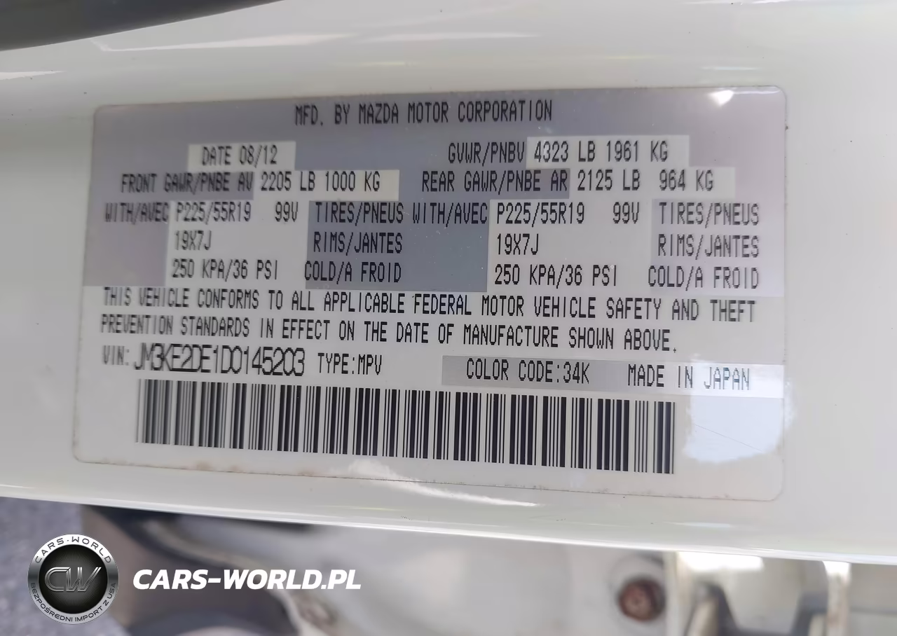 2013 Mazda Cx-5 Grand Touring VIN:JM3KE2DE1D0145203 - 9