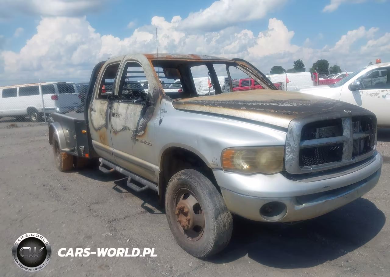 2003 Dodge Ram 3500 Slt-Laramie-St VIN:3D7MU48C43G814640 - 2
